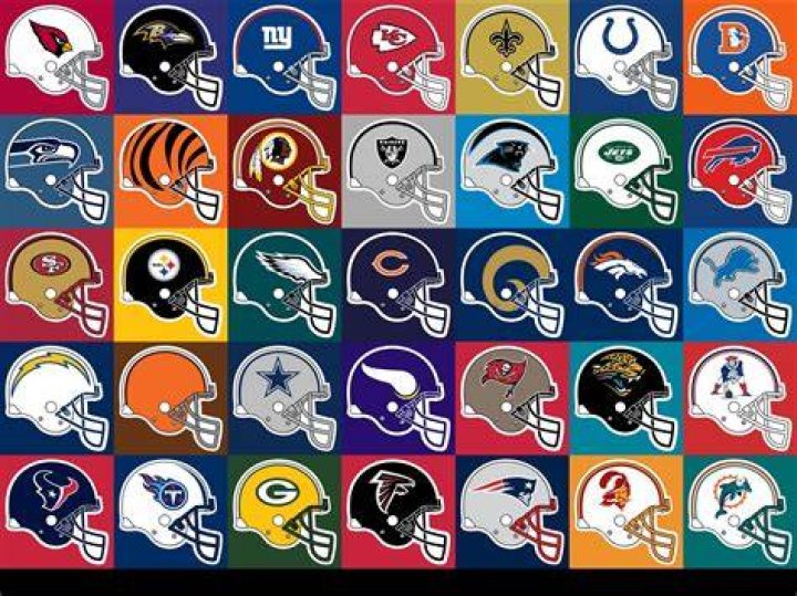 What NFL team has gold helmets