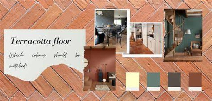 What paint color goes with terracotta tile