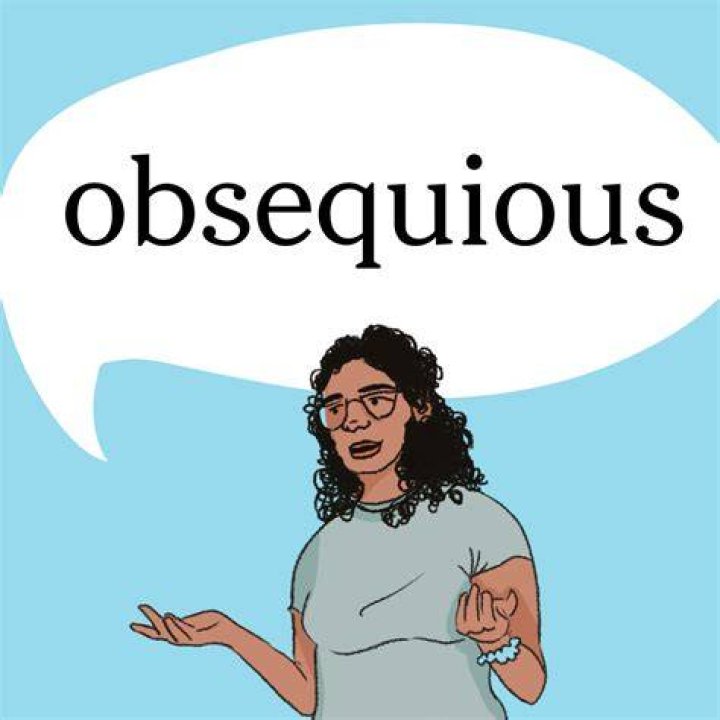 What part of speech is obsequious