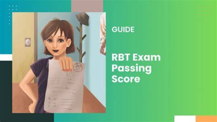 What percentage do you need to pass RBT