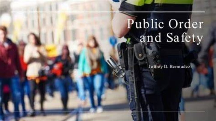 What public order means