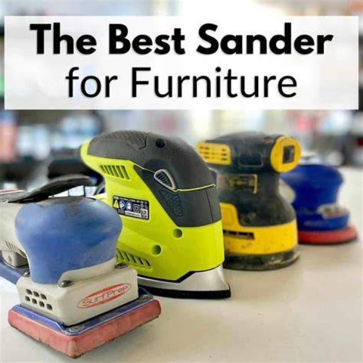 What sander is best for furniture