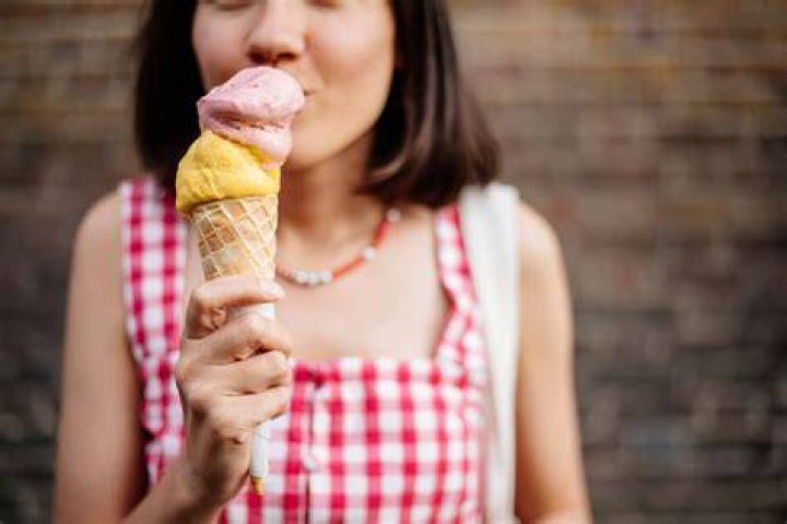 What should I eat if I want ice cream