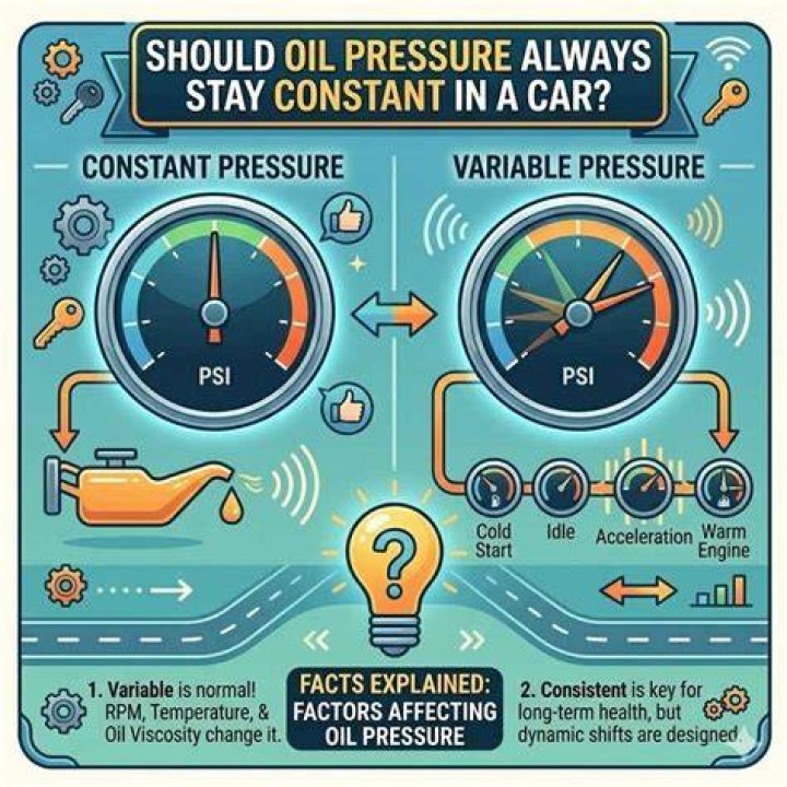 What should my oil pressure be at