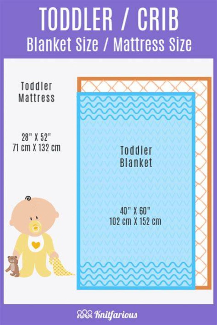 What size is toddler blanket
