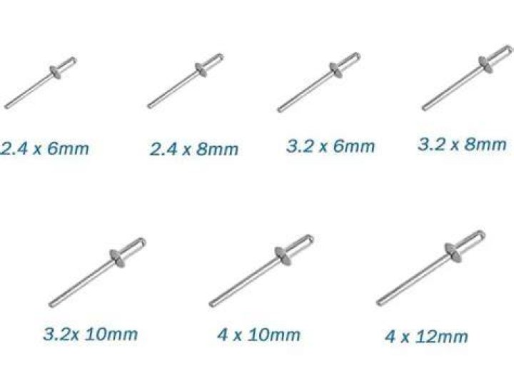 What size rivets do I need