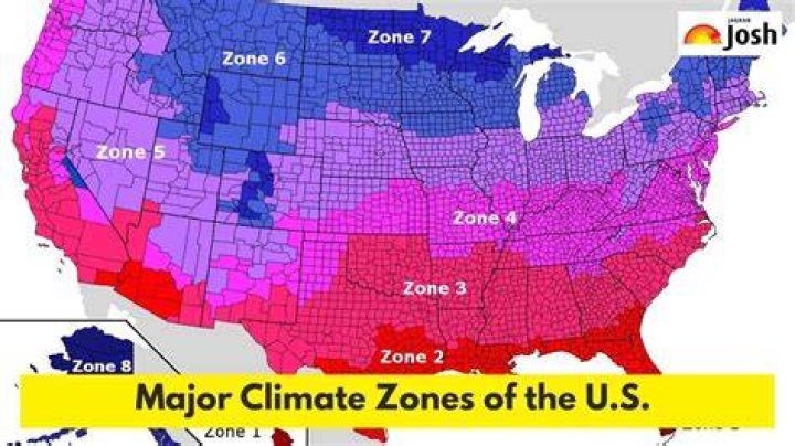 What temperature zone is the United States in
