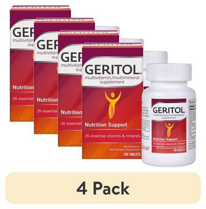 What vitamins and minerals are in Geritol