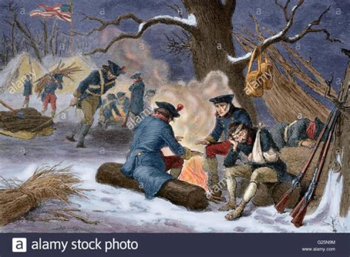 What was the winter at Valley Forge