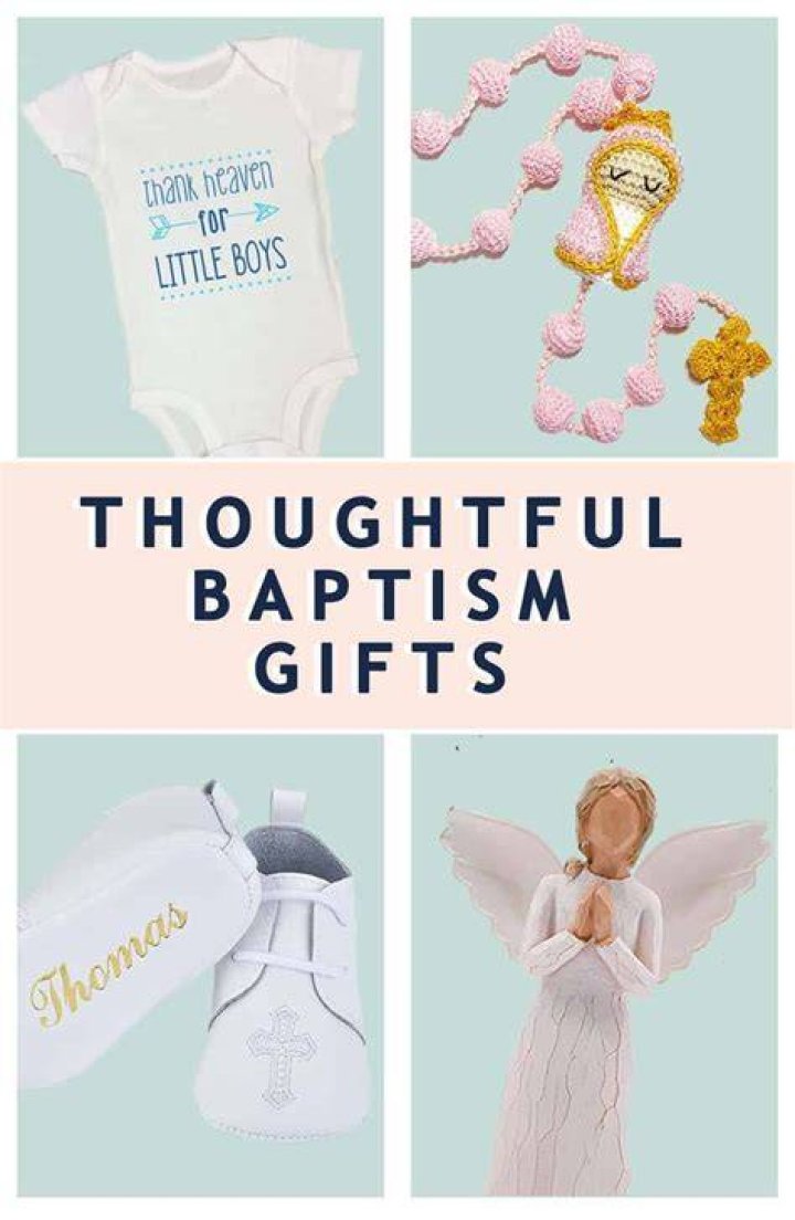 Whats a good baptism gift for a girl
