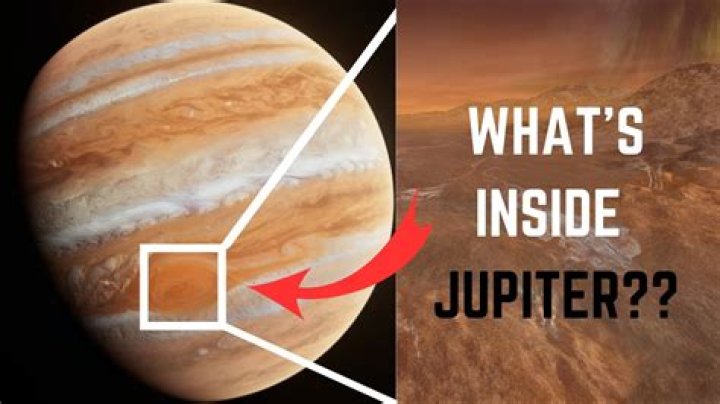 Whats inside of Jupiter