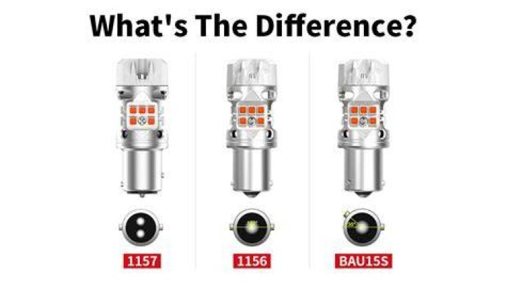 Whats the difference between 1156 and 1157 bulbs