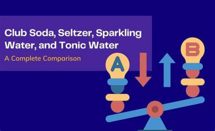 Whats the difference between tonic and seltzer water