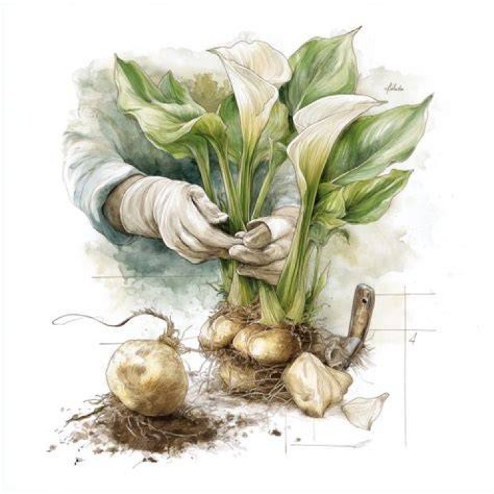 When should I dig up calla lilies