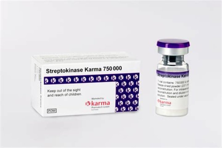 When was streptokinase first used