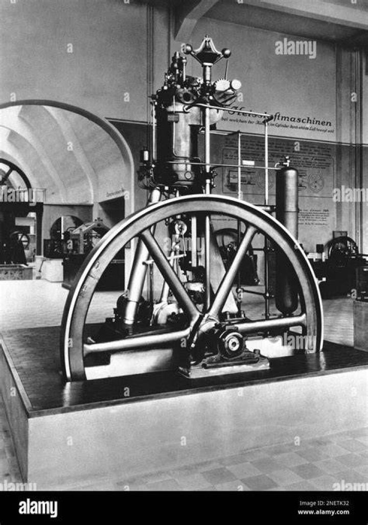 When was the first diesel engine created