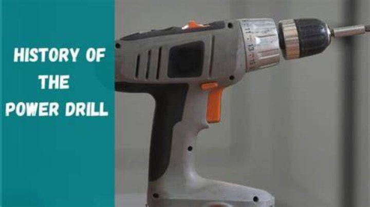 When was the power drill invented