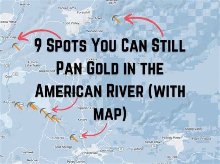Where can I Gold Pan in California