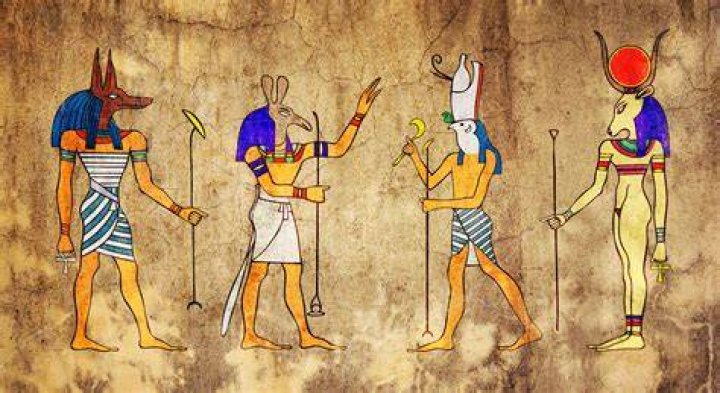 Where did Egyptian gods come from