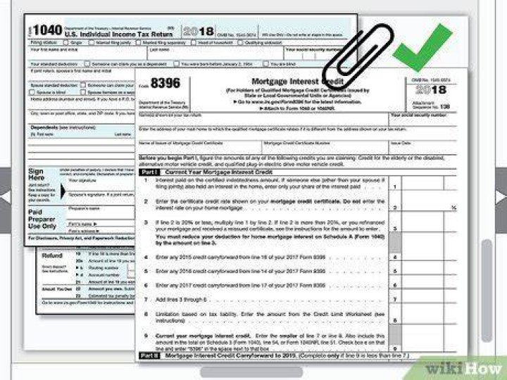 Where do you deduct mortgage interest on 1040