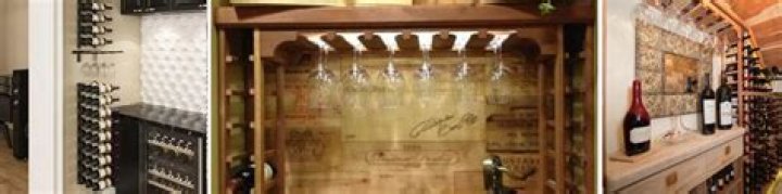 Where do you hang a wine rack