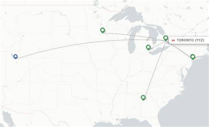 Where does Delta fly from Toronto
