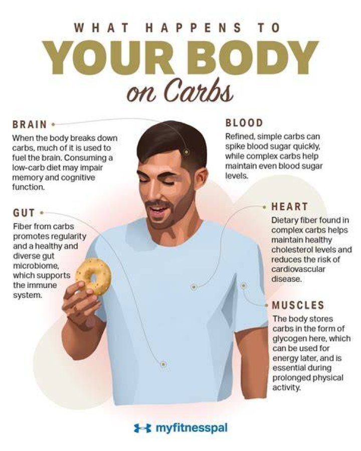 Where does the body store carbs