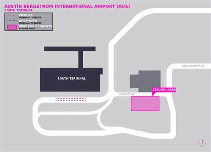 Where is LYFT at Austin airport