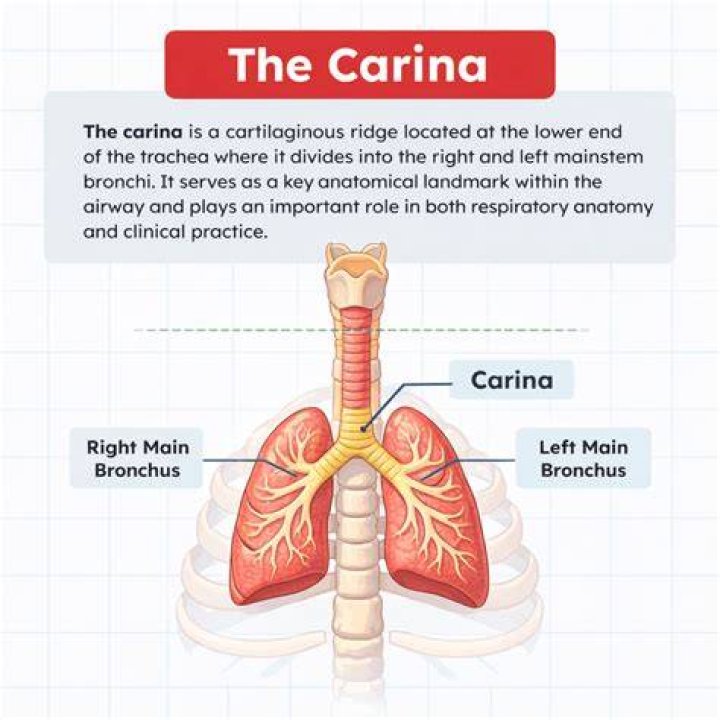 Where is the Carina in the lungs