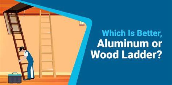Which is better wood or aluminum attic ladder