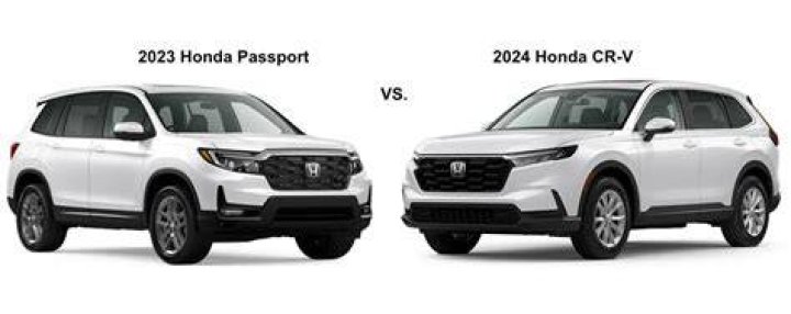 Which is bigger Honda Passport or Honda CRV