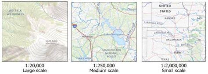 Which map would have the largest scale