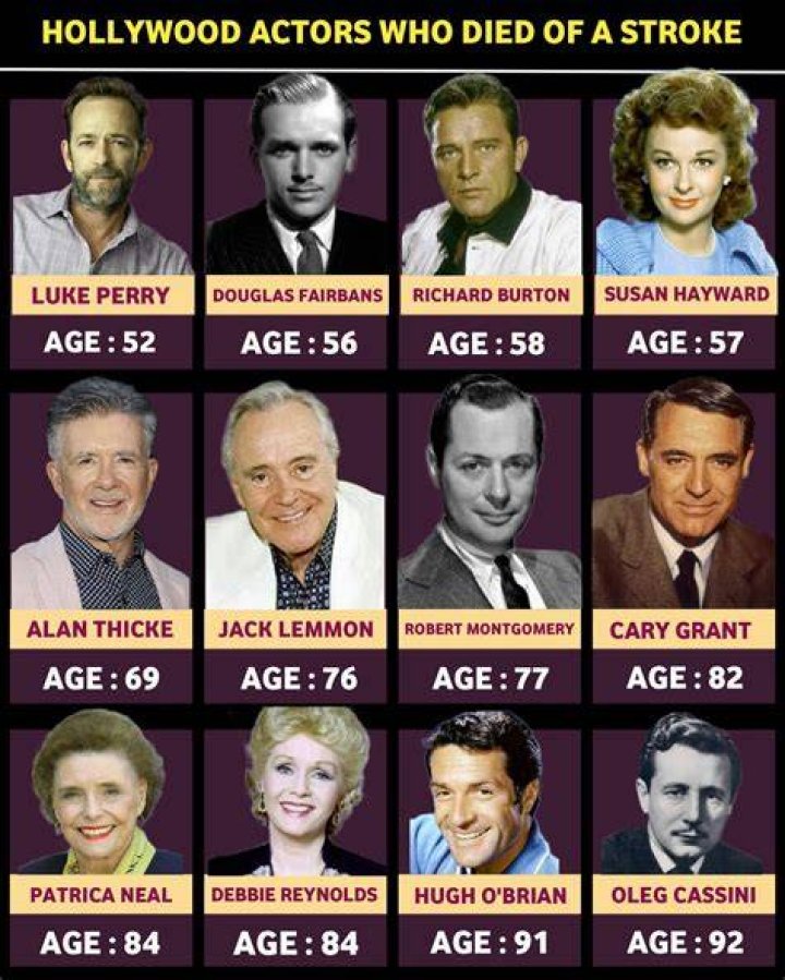 Who died of a stroke recently