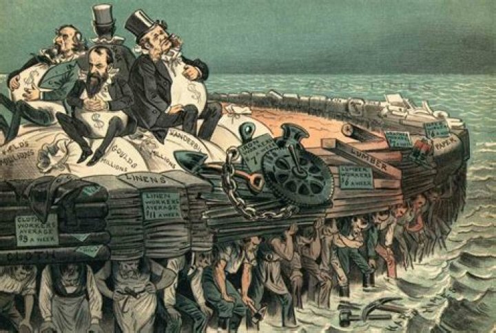 Who were robber barons in the Gilded Age
