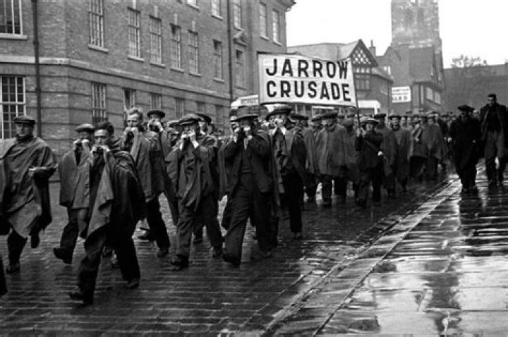 Why did the Jarrow march happen