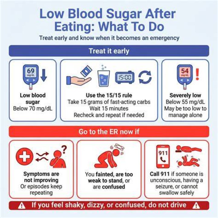 Why do I get hypoglycemia after eating
