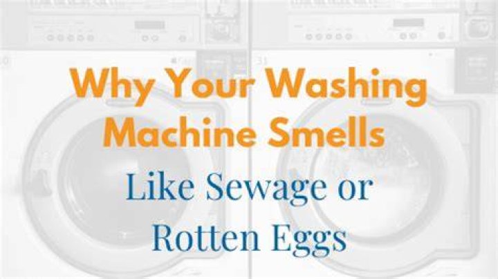 Why does my washing machine make my clothes smell