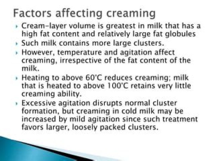 Why is the creaming ability of fat important
